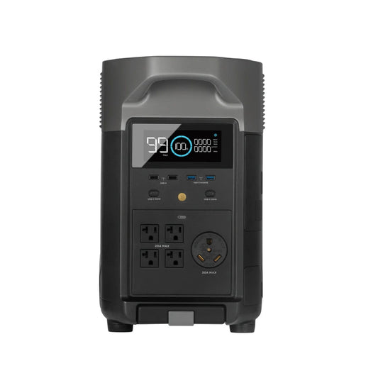 EcoFlow Delta Pro 3600Wh + 2x Extra Battery Smart Generator